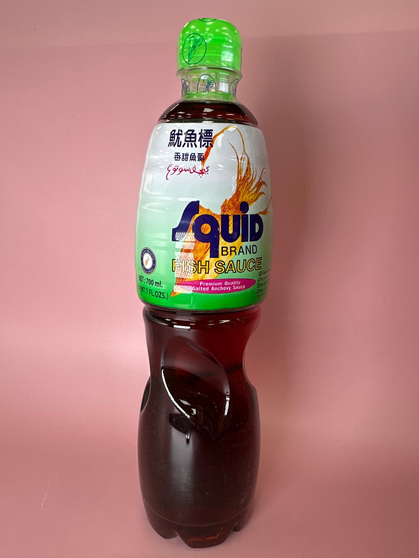 Squid Fish Sauce (Plastic Bottle Gluten Free)