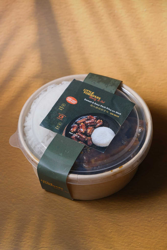 Little Foragers Sweet & Sour Pork Ribs on Rice 糖醋排骨