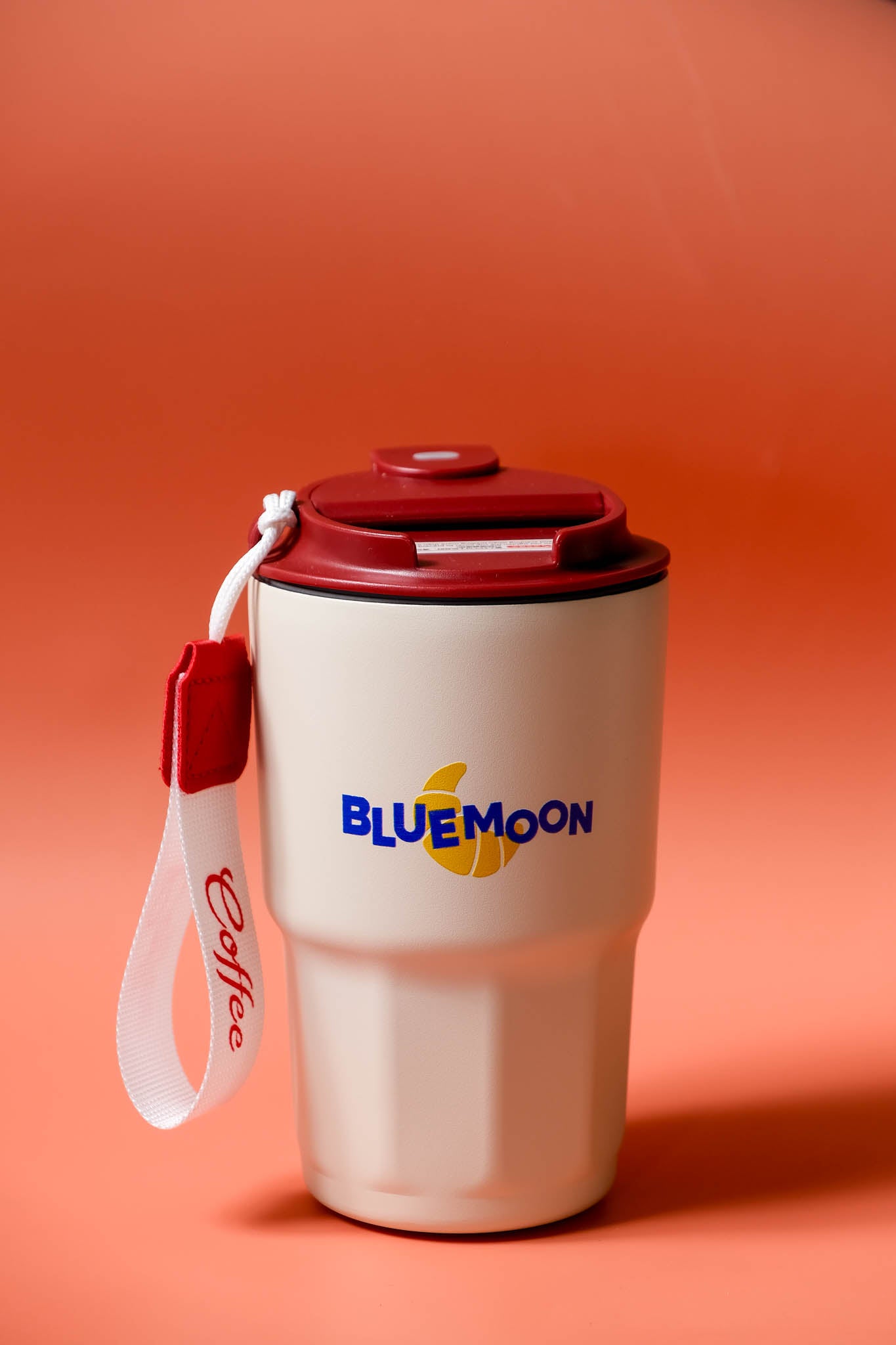 Blue Moon Thermal Coffee Cup — 480ml Insulated