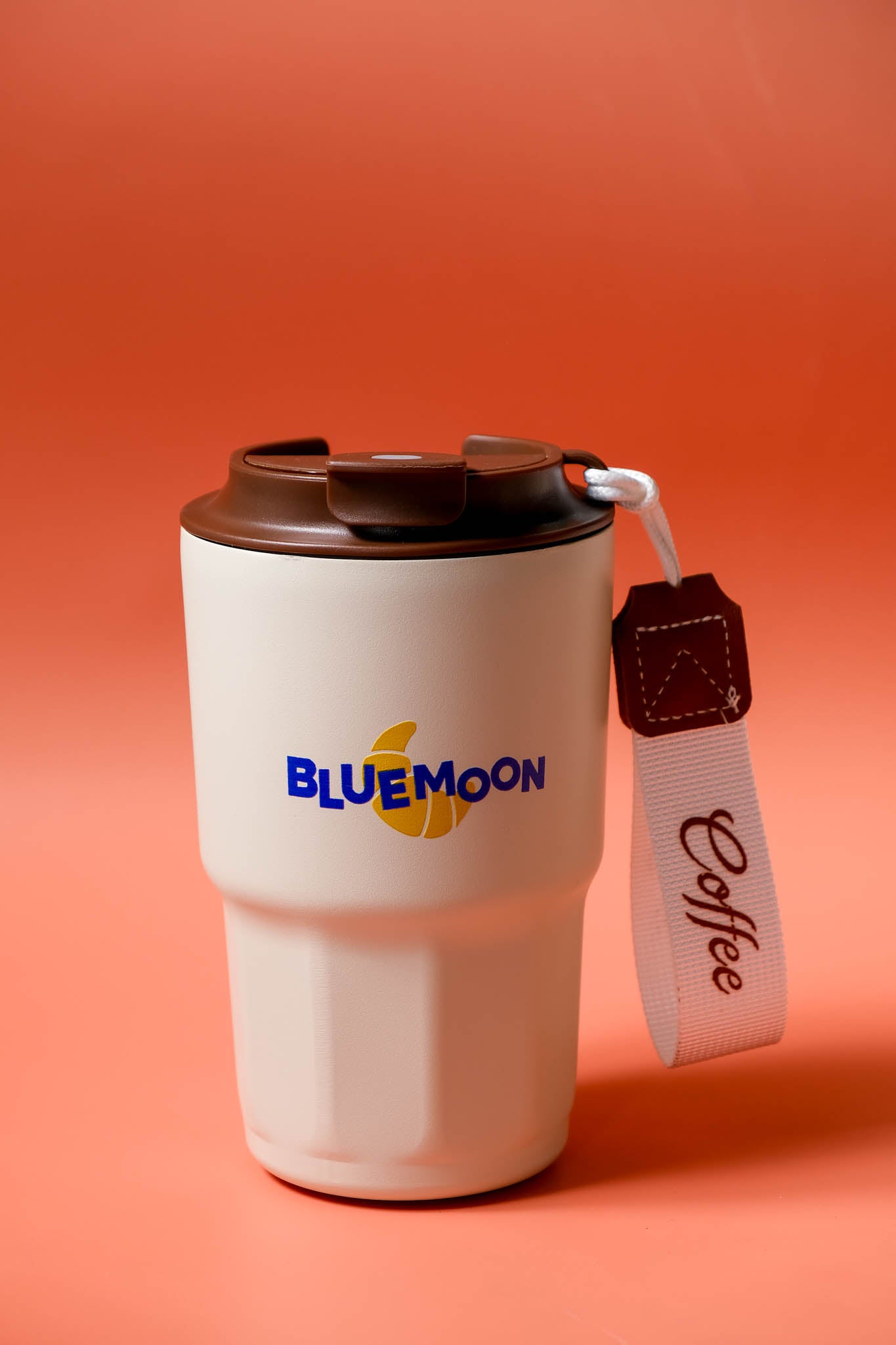 Blue Moon Thermal Coffee Cup — 480ml Insulated