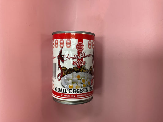 Double Phoenix quail eggs in brine 400g双凤鹌鹑蛋
