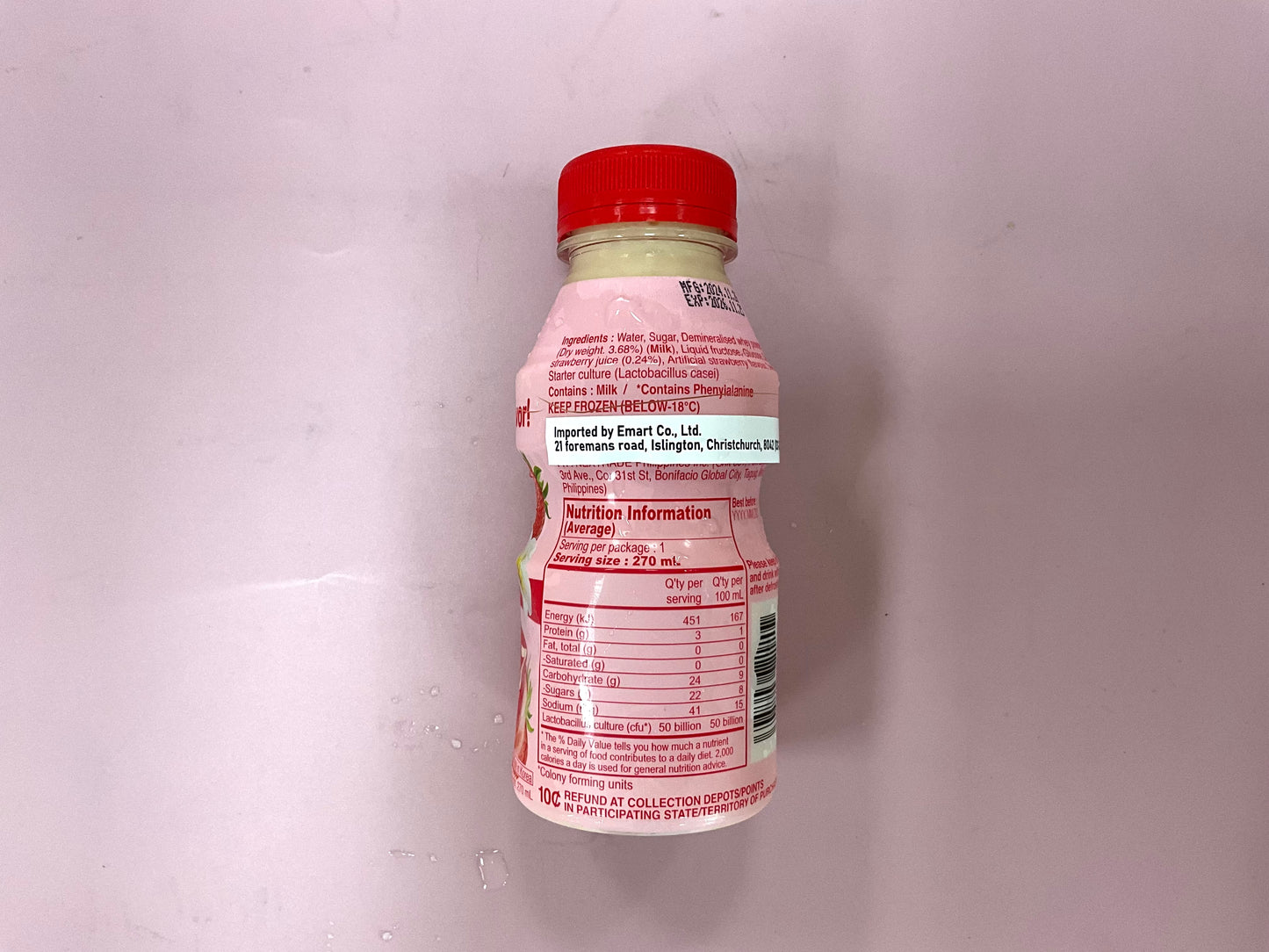 HY Giant 7 Yogurt Strawberry 270ml