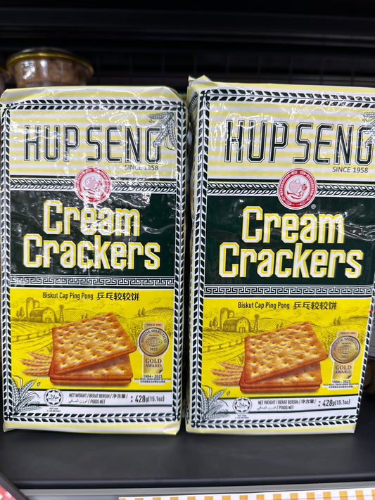 Hup Seng Cream Crackers 428g