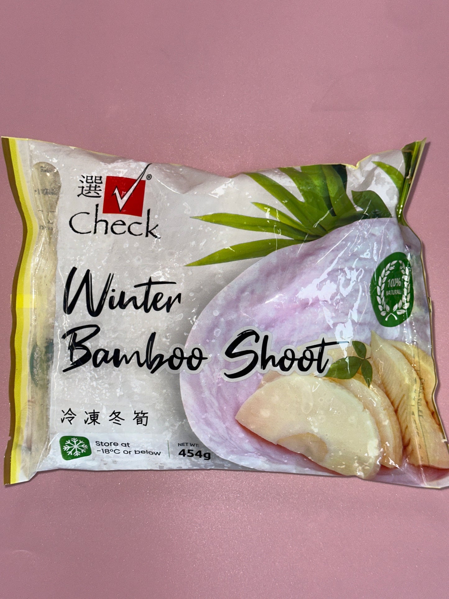 Check Frozen Winter Bamboo Shoots