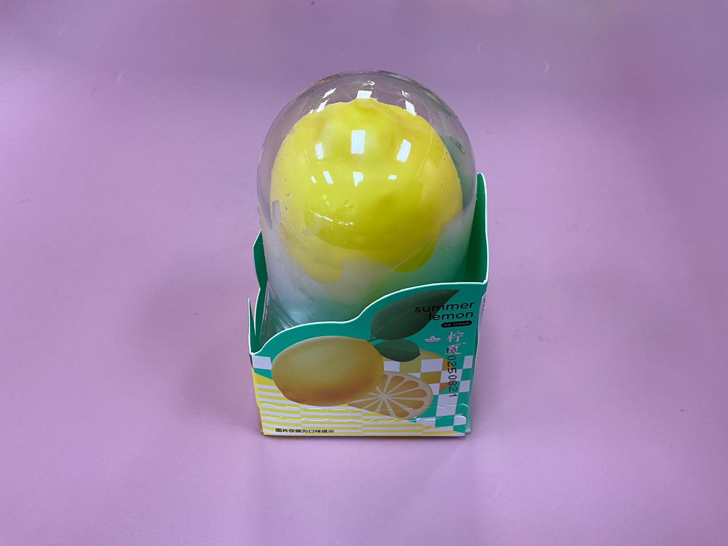 HongQi Ningxia Lemon Flavour 75g红旗牌柠夏冰激凌柠檬味