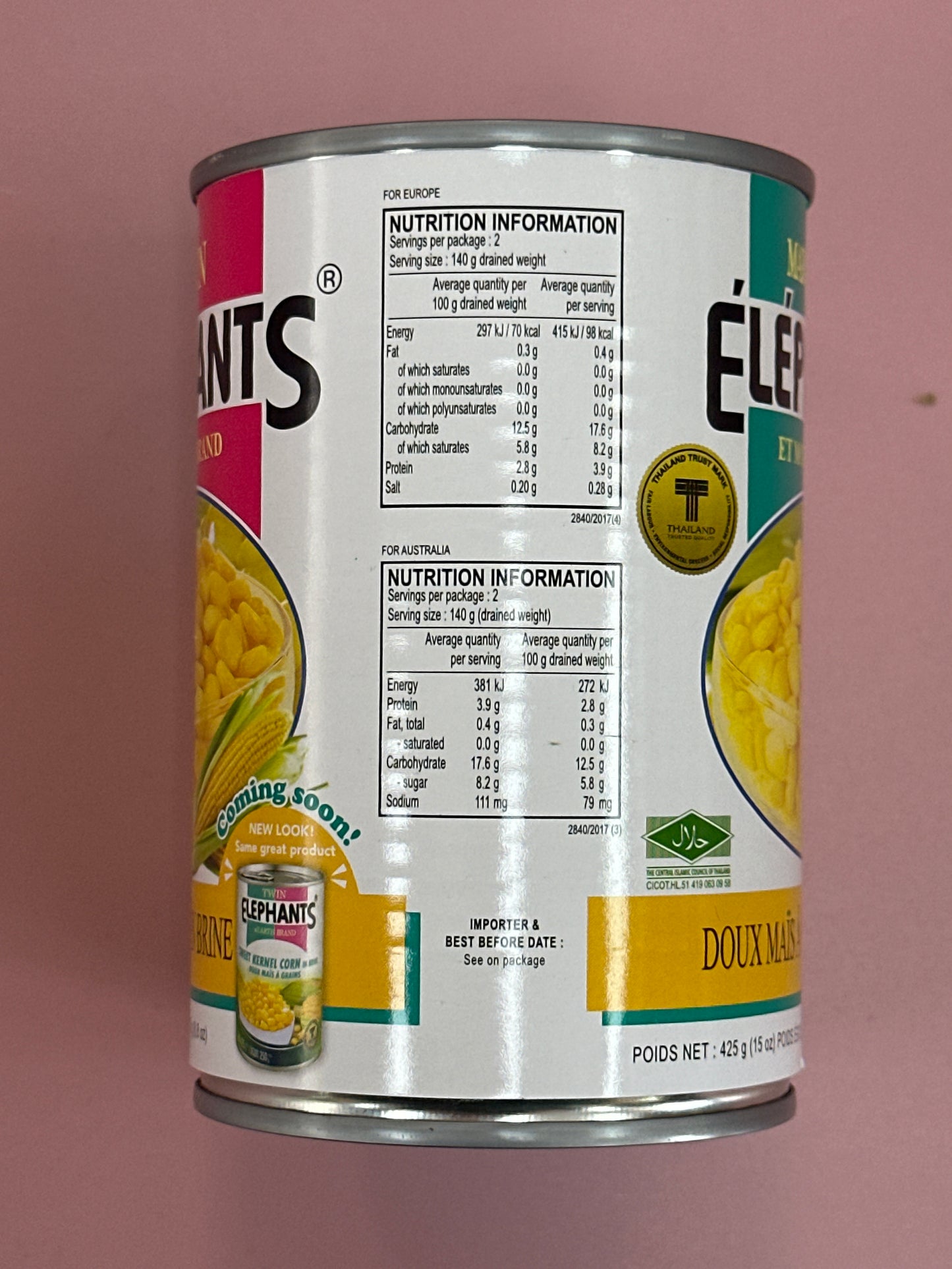 Tee Canned Sweet Kernel Corn