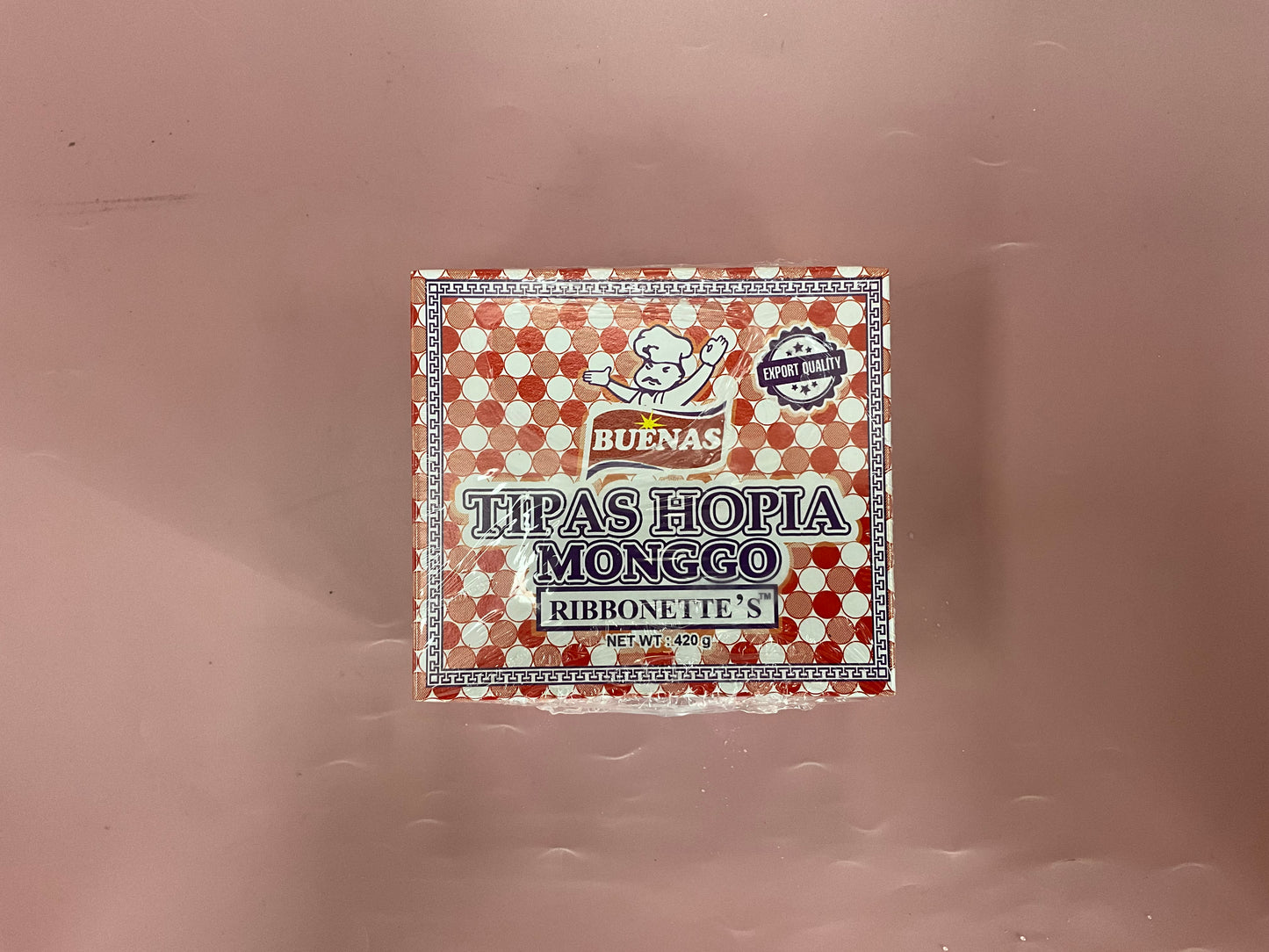 Buenas Ribonettes Tipas Hopia Monggo 420g