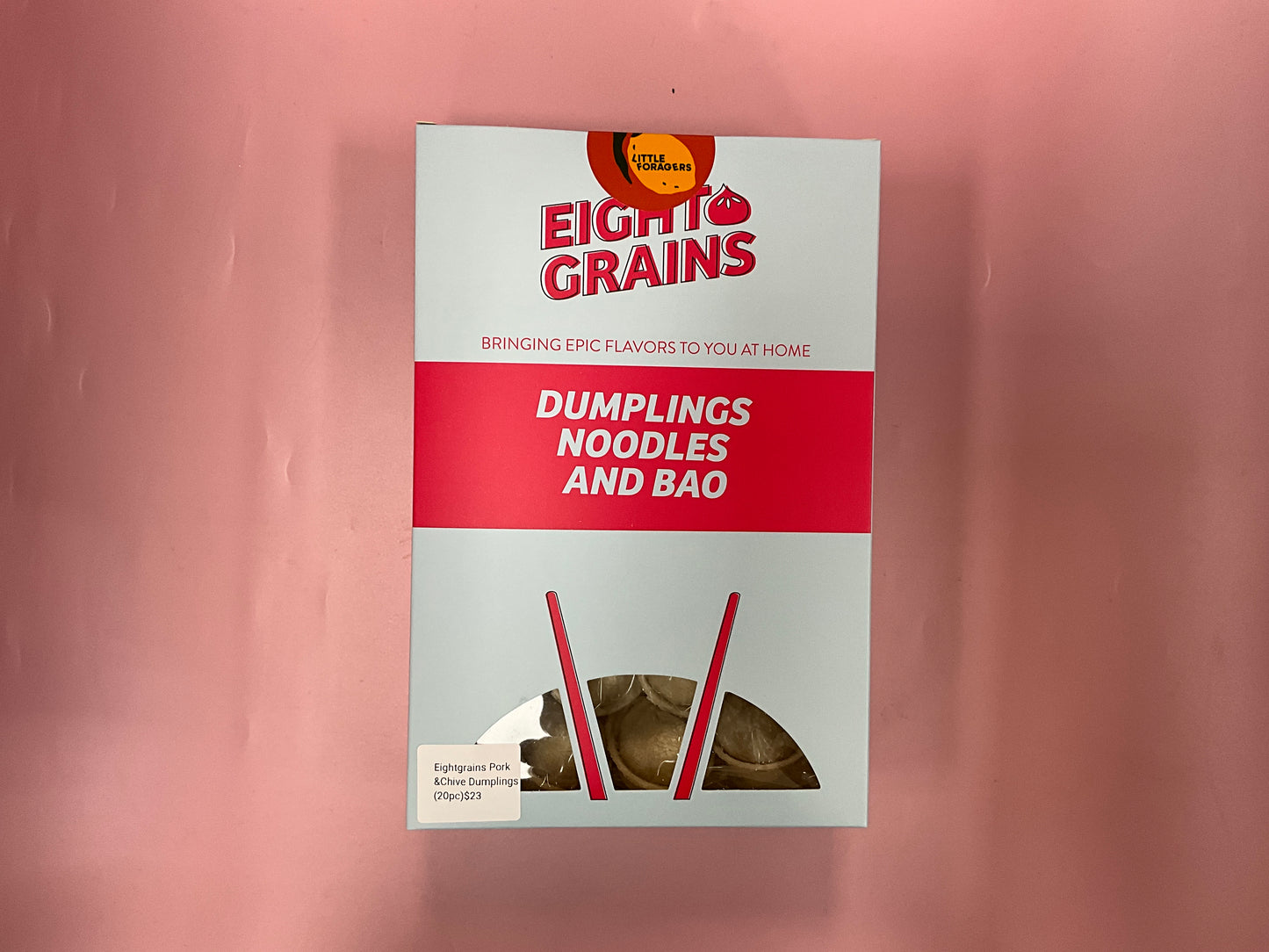 Eightgrains Pork &Chive Dumplings (20pc)