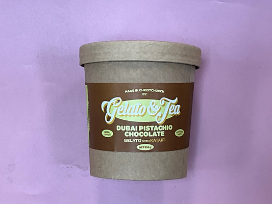 Gelato Tea Dubai Chocolate Gelato 16oz