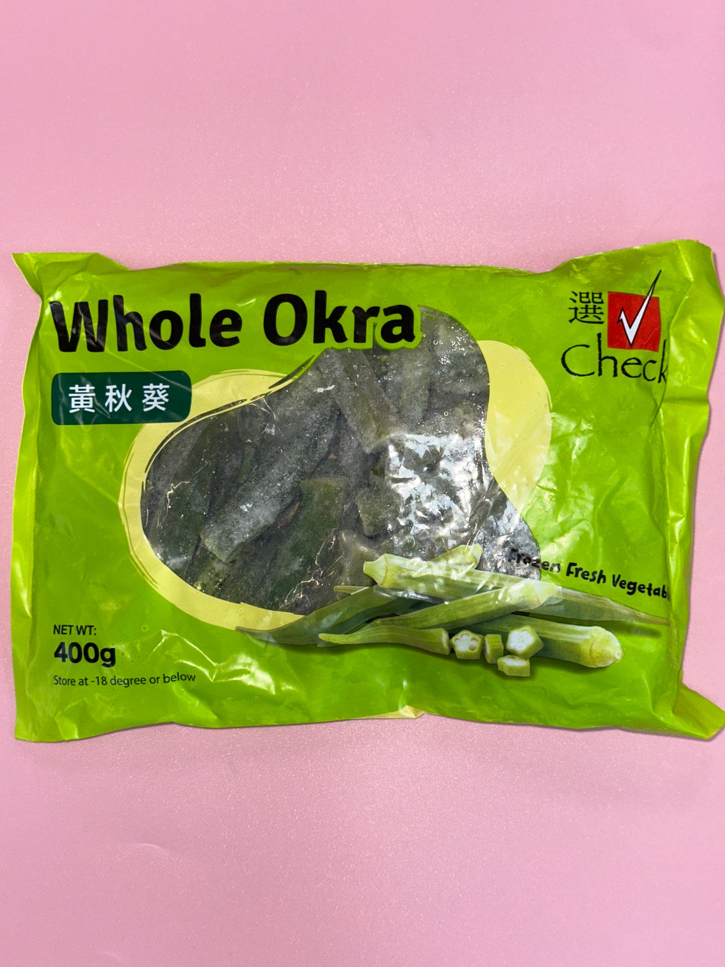 Check Frozen Okra