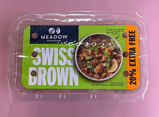 Mushroom Swiss Brown Button EXTRA 200g