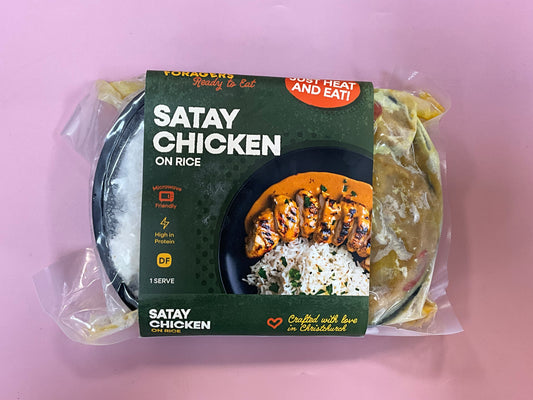 Little Foragers Satay Chicken On Rice 沙爹鸡饭