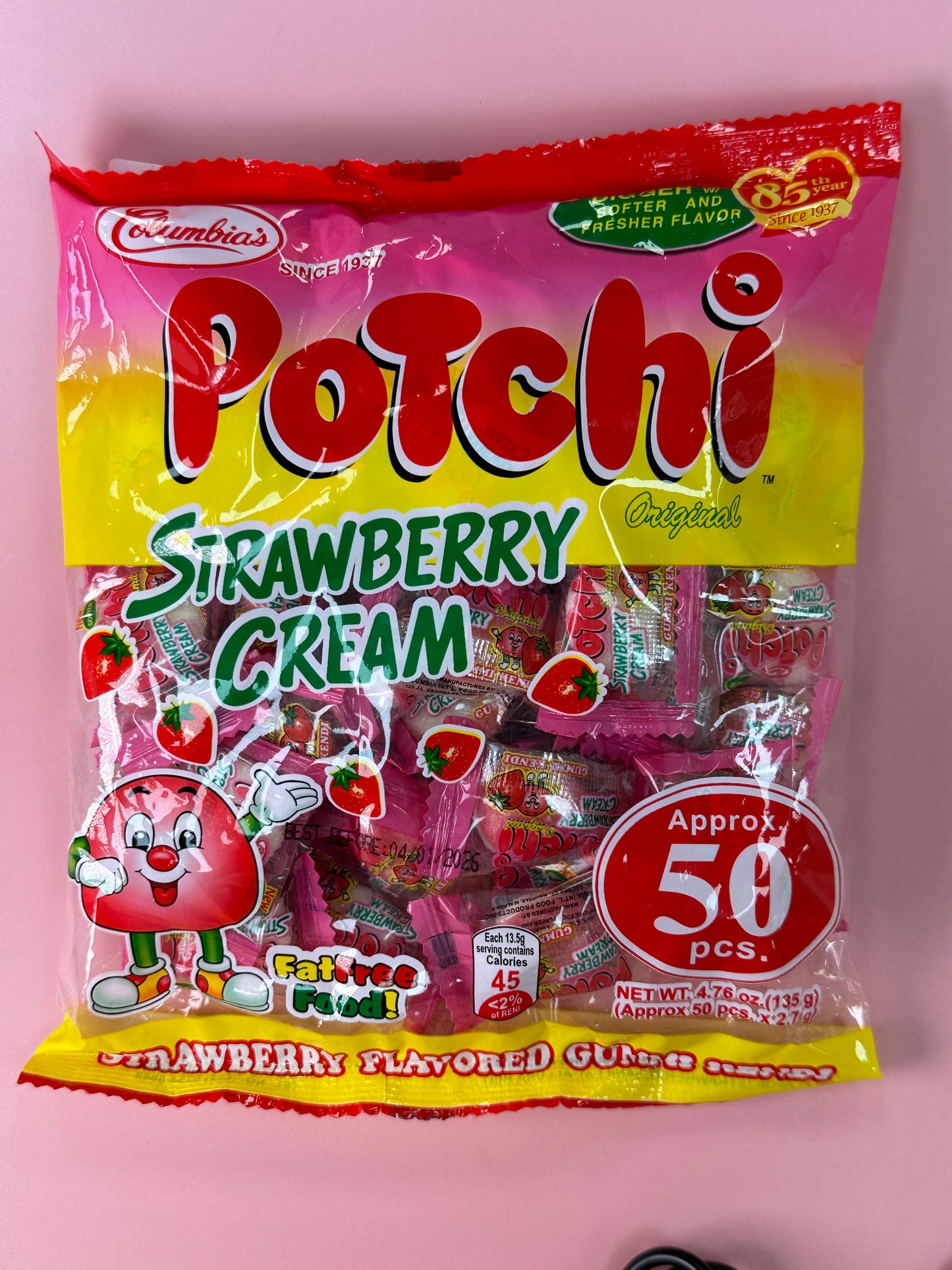 Potchi Strawberry Cream