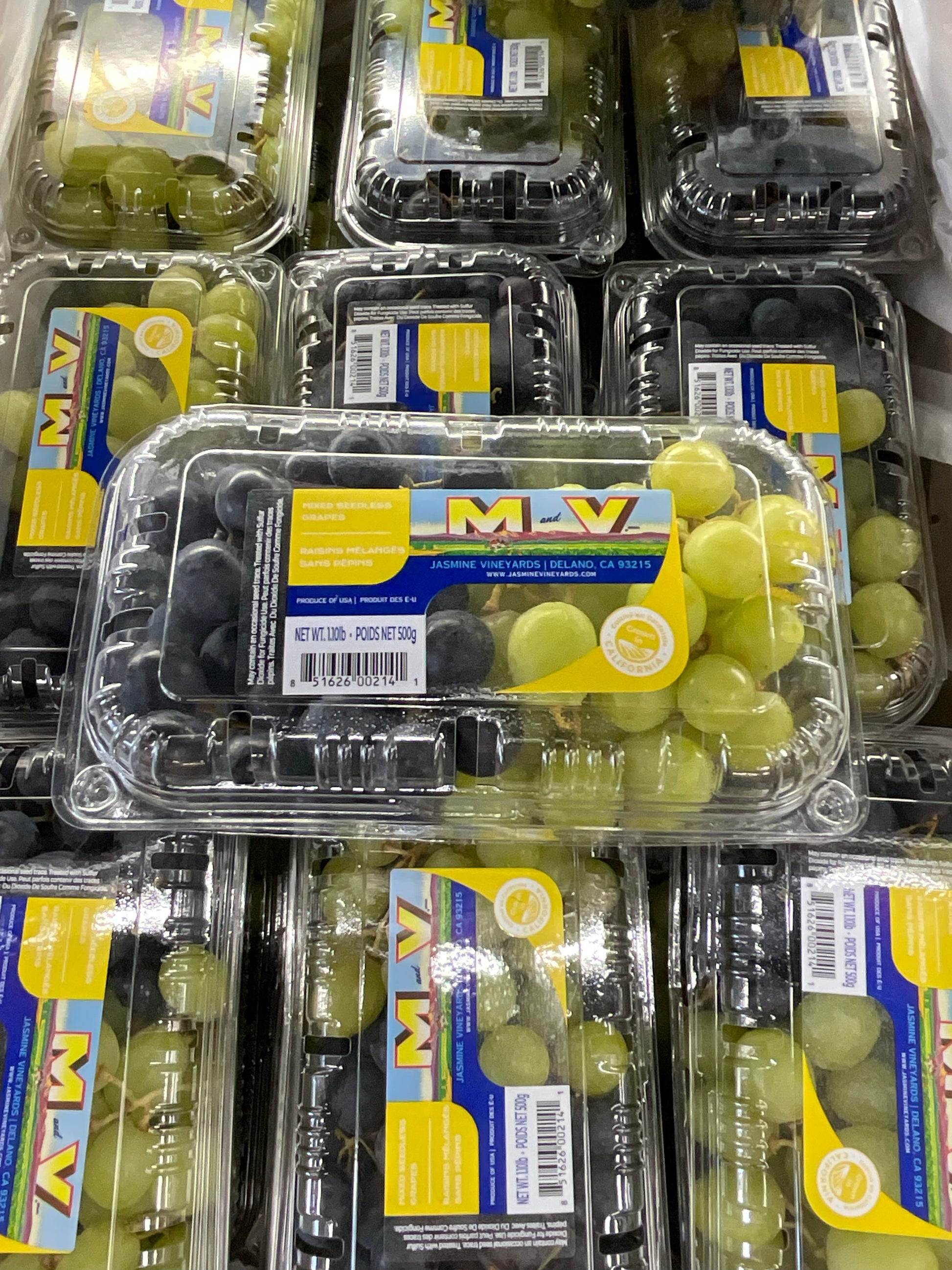 Biocolor Grapes USA bi-colour grape 500g – Little Foragers Market