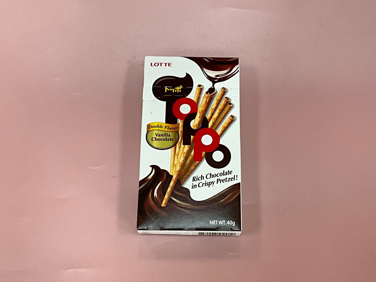 Thai lotte toppo vanilla chocolate 40g