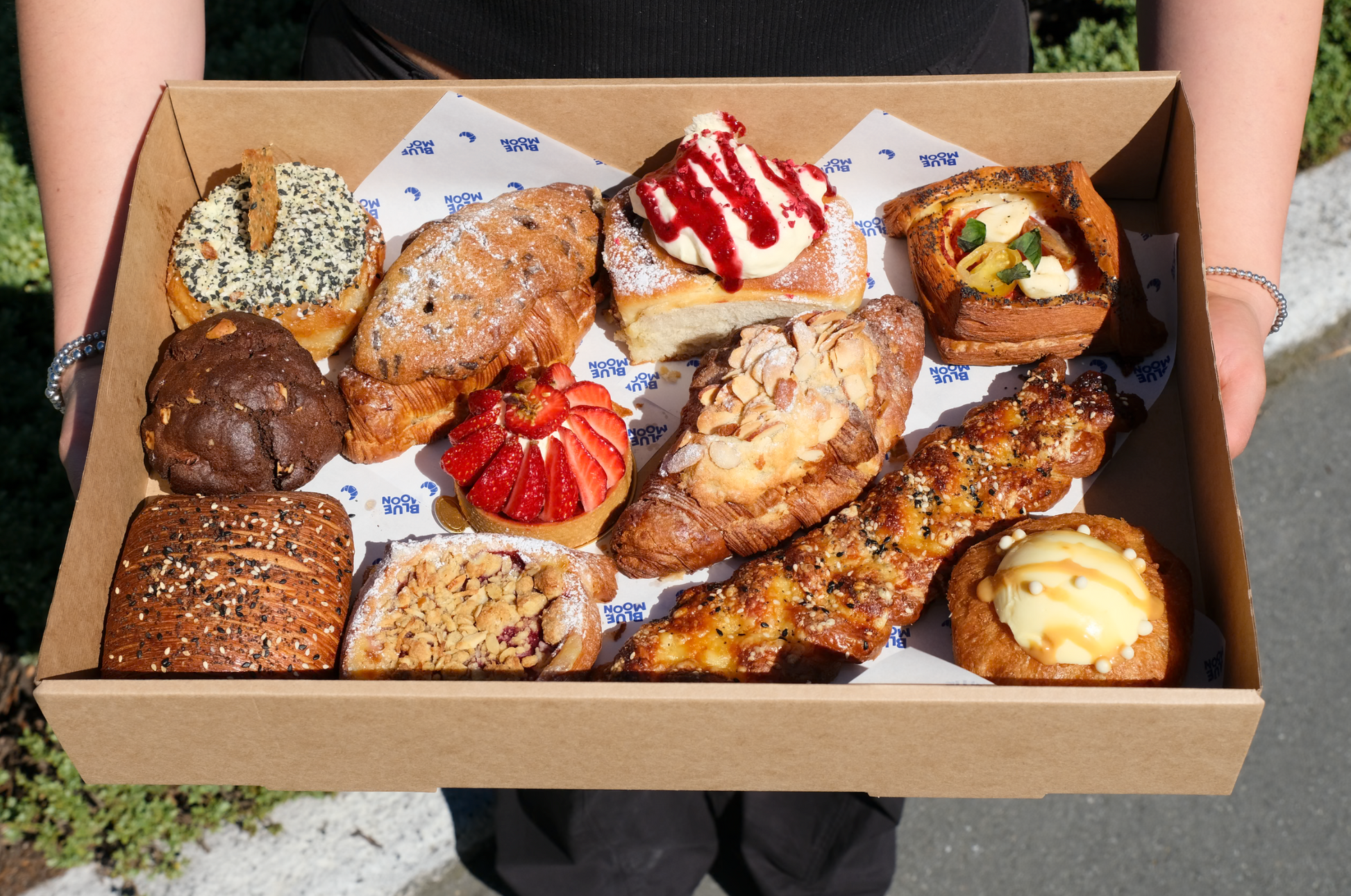 Office Bakery Catering Box_Premium, Blue Moon Bakehouse & Little Foragers, 70 Riccarton Road, Christchurch